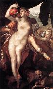 SPRANGER, Bartholomaeus Venus and Adonis f painting